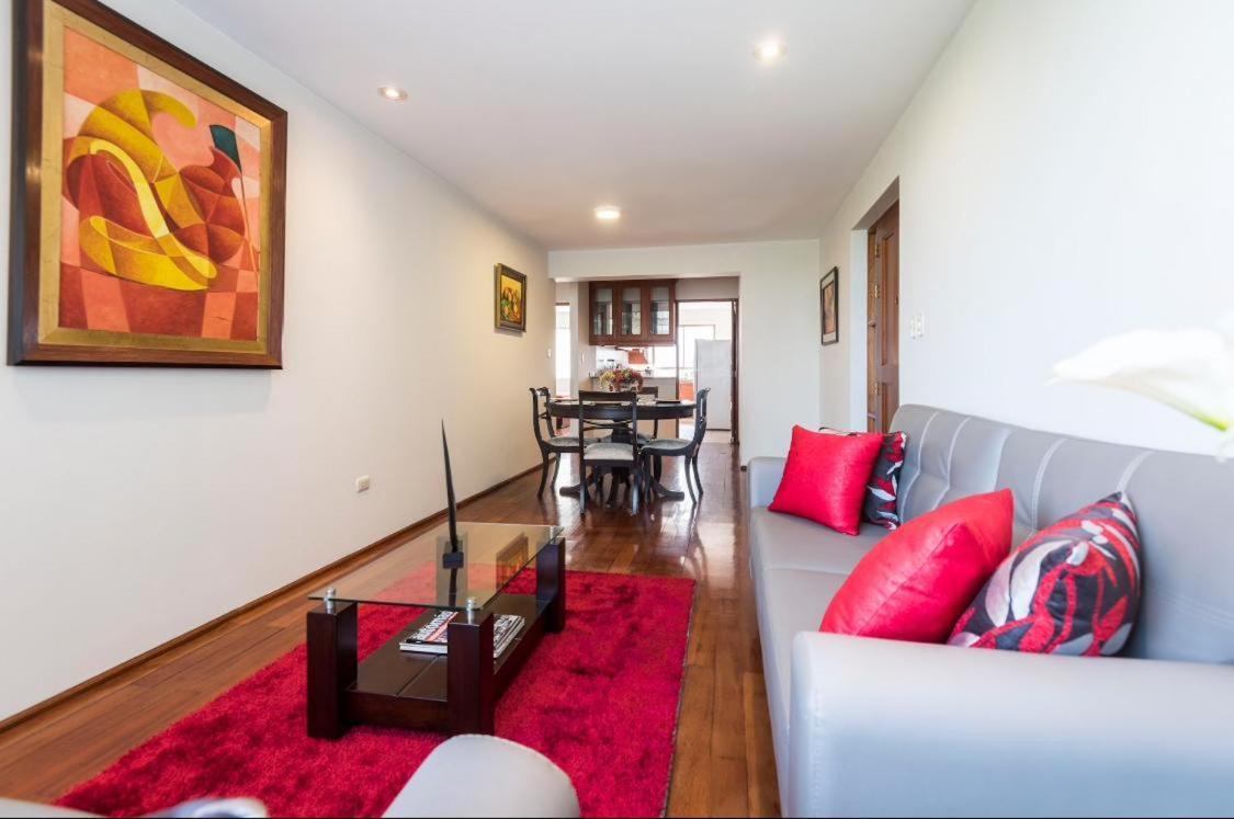 New Apartment In Miraflores! Larcomar Area! Lima Exteriér fotografie